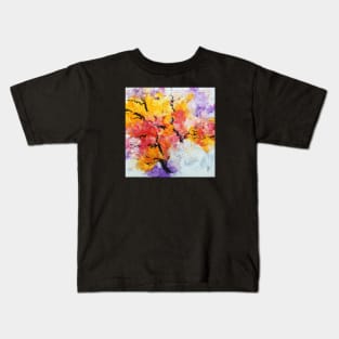 Abstraction on a tree Kids T-Shirt